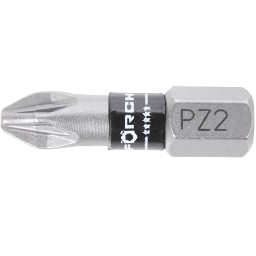 1/4" PZ BIT 25 MM  VEL. 2 CRNI