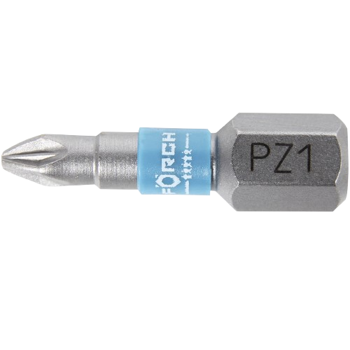 1/4" PZ BIT 25 MM  VEL. 1 PLAVI